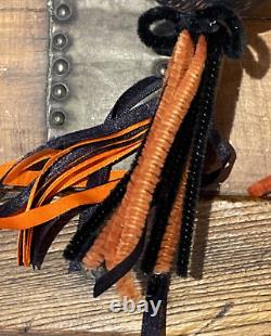 Bethany Lowe Johanna Parker Halloween Eavesdrop Tassel Ornaments-Set o 3 Retired