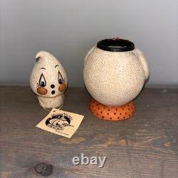 Bethany Lowe Johanna Parker Halloween Ghostly Gus Spooks Jar-Retired