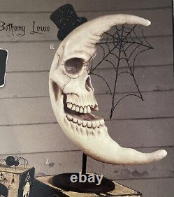 Bethany Lowe Magic Halloween Haunted Skeleton Moon-Retired