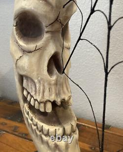 Bethany Lowe Magic Halloween Haunted Skeleton Moon-Retired
