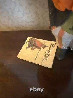 Bethany Lowe Paper Mache Twisted Jack With Cat Halloween New With Tag 9 Tall