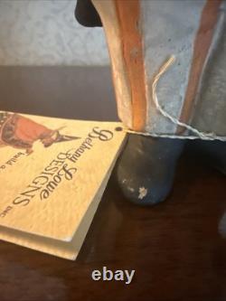 Bethany Lowe Paper Mache Twisted Jack With Cat Halloween New With Tag 9 Tall