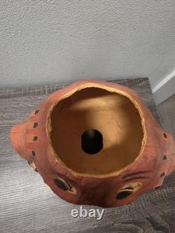 Bethany Lowe Retired Virginia Betourne paper mache Halloween jack o lantern 15