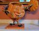 Bethany Lowe Rucus Studio Halloween Party Pumpkin Man Candy Dish Container