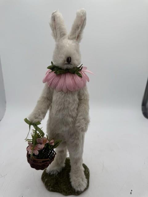 Bethany Lowe Velveteen? Rabbit Easter Bunny 17 Fur Flowers