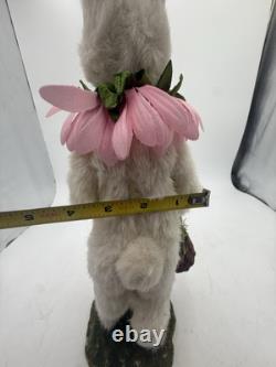 Bethany Lowe Velveteen? Rabbit Easter Bunny 17 Fur flowers Bethany Lowe Velveteen? Rabbit Easter Bunny 17 Fur flowers
