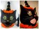 Bethany Lowe Xl 24 Sassy Black Cat Paper Mache Lantern Big Halloween Decoration