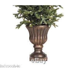 Bethlehem Lights 4' Battery Op Urn Tree with Timer MULTI