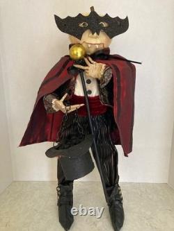 Bethnay Lowe Halloween Love at First Bite Vampire retired 23 1/2 x 9 inches Bethnay Lowe Halloween Love at First Bite Vampire retired 23 1/2 x 9 inches