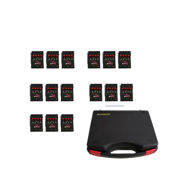 Bilusocn 433mhz 15 Pcs 4 Cues Receiver Box For Fireworks Firing System
