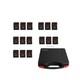 Bilusocn 433mhz 15 Pcs 4 Cues Receiver Box For Fireworks Firing System