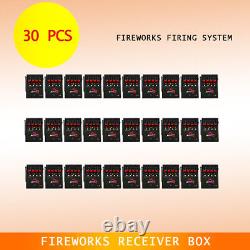 Bilusocn 433MHZ 30 PCS 4 cues receiver box for fireworks firing system