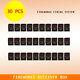 Bilusocn 433mhz 30 Pcs 4 Cues Receiver Box For Fireworks Firing System