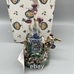 Blue Sky Clay works 2000 Princess & Frog Enchanted Castle Music Box New In Box