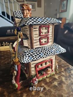 Blue Sky Clayworks God Bless America 1776 House Heather Goldminc 2003