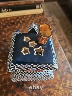 Blue Sky Clayworks God Bless America 1776 House Heather Goldminc 2003