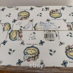 Blue Sky Clayworks O Holy Night Nativity Tealight Heather Goldminc Signed 2000