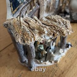 Blue Sky Clayworks O Holy Night Nativity Tealight Heather Goldminc Signed 2000