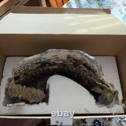 Blue Sky Clayworks O Holy Night Nativity Tealight Heather Goldminc Signed 2000