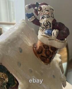 Blue Sky Clayworks Santas Place Christmas Collection Heather Goldminc Retired