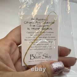 Blue Sky Heather Goldminc Disney Mickey Jolly Trolley RARE Collectible Clayworks