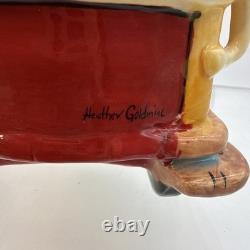 Blue Sky Heather Goldminc Disney Mickey Jolly Trolley RARE Collectible Clayworks Blue Sky Heather Goldminc Disney Mickey Jolly Trolley RARE Collectible Clayworks
