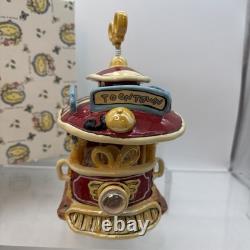 Blue Sky Heather Goldminc Disney Mickey Jolly Trolley RARE Collectible Clayworks