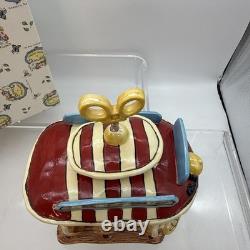 Blue Sky Heather Goldminc Disney Mickey Jolly Trolley RARE Collectible Clayworks
