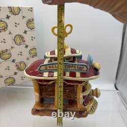 Blue Sky Heather Goldminc Disney Mickey Jolly Trolley RARE Collectible Clayworks