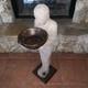 Bombay Company Standing Mummy Candy Bowl Holder Statue Halloween 36 Rare