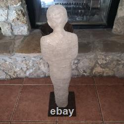 Bombay Company Standing Mummy Candy Bowl Holder Statue Halloween 36 RARE Bombay Company Standing Mummy Candy Bowl Holder Statue Halloween 36 RARE