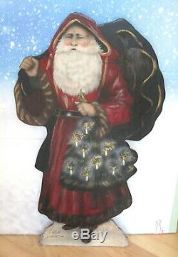 Bonnie Barrett/buller Boardwalk Originals Christmas Santa 1998