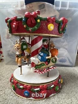 Bradford Exchange M&m's Characters Holiday Musical Carousel