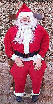 Brand New Animated Rocking Chair Santa Christmas Prop