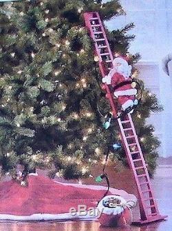 Brand New Mr. Christmas Animated Super Climbing Santa