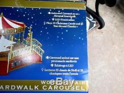 Brand New Unopened Mr. Christmas World's Fair Boardwalk Carousel