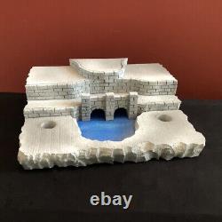 Bridge And Pond Display Platform For Dept 56 CIC Or Lemax Village, Free Shipping