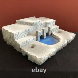 Bridge And Pond Display Platform For Dept 56 CIC Or Lemax Village, Free Shipping