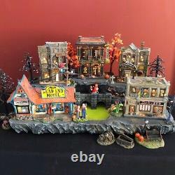 Bridge & Pond Display Platform For Dept 56 Halloween Village, New, Free Shipping