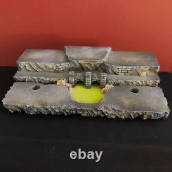 Bridge & Pond Display Platform For Dept 56 Halloween Village, New, Free Shipping