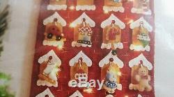 Bucilla Felt Kit Advent Calendar Toy Store Nip Very Rare 85455 2007