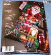 Bucilla Nutcracker Trio Stocking Felt Applique Christmas Kit Santa 86061