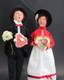 Byer's Choice 2020 Valentine Man & Woman 13 3/4