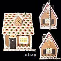 Byers Choice 2006 Traditions Gummy Gingerbread House Christmas Centerpiece Decor
