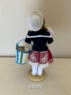 Byers Choice 2008 Ocean City Cricket Box Exclusive Girl withPopcorn & Bucket
