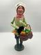 Byers Choice 2017 Chef Cook With Basket Of Vegetables Carrots, Peppers & Onions
