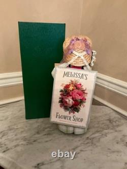 Byers Choice 2018 Melissa's Flower Shop Woman Rare & HTF