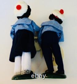 Byers Choice CHRISTMAS HOUSE STORE EXCLUSIVE African American Nautical Kids SALE