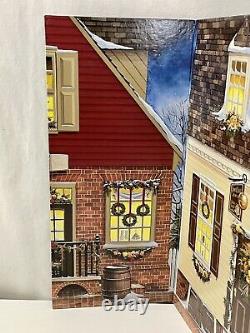 Byers Choice Carolers Accessory Williamsburg Backdrop James Craig Jeweler RARE