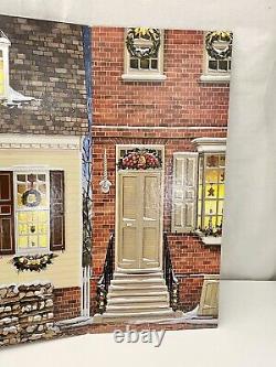 Byers Choice Carolers Accessory Williamsburg Backdrop James Craig Jeweler RARE